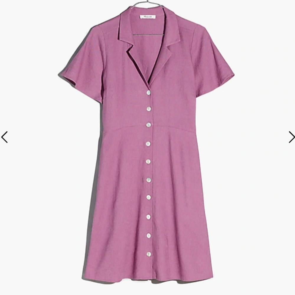 Madewell womens mini shirt dress size 8